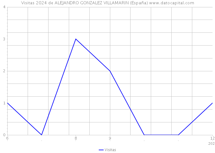 Visitas 2024 de ALEJANDRO GONZALEZ VILLAMARIN (España) 