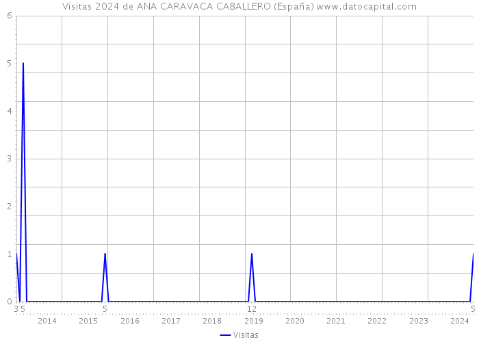 Visitas 2024 de ANA CARAVACA CABALLERO (España) 