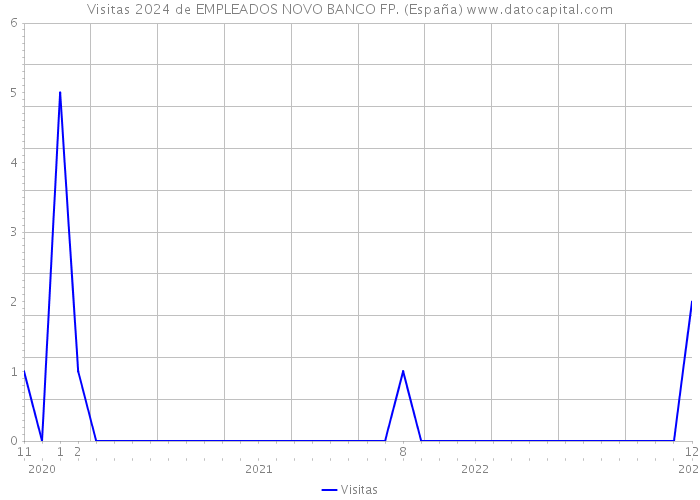 Visitas 2024 de EMPLEADOS NOVO BANCO FP. (España) 