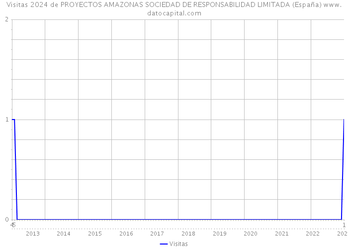 Visitas 2024 de PROYECTOS AMAZONAS SOCIEDAD DE RESPONSABILIDAD LIMITADA (España) 