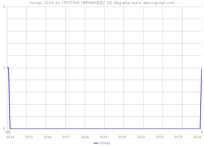 Visitas 2024 de CRISTINA HERNANDEZ GIL (España) 