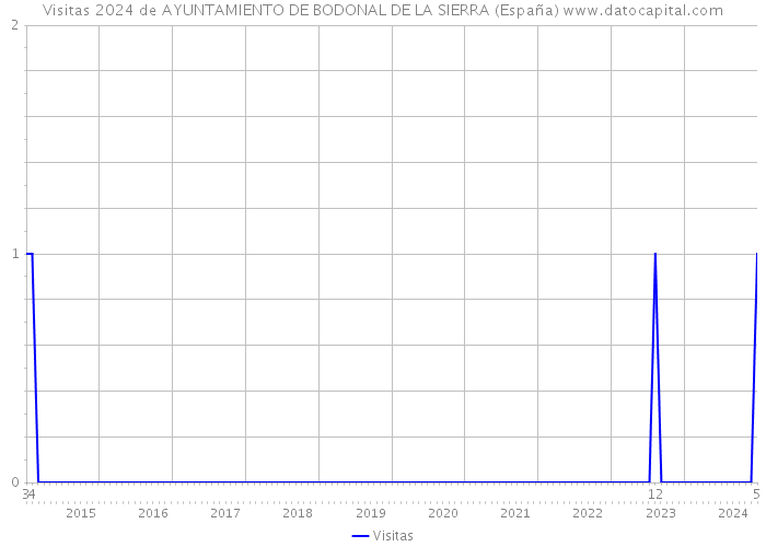 Visitas 2024 de AYUNTAMIENTO DE BODONAL DE LA SIERRA (España) 