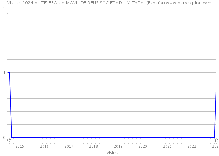 Visitas 2024 de TELEFONIA MOVIL DE REUS SOCIEDAD LIMITADA. (España) 