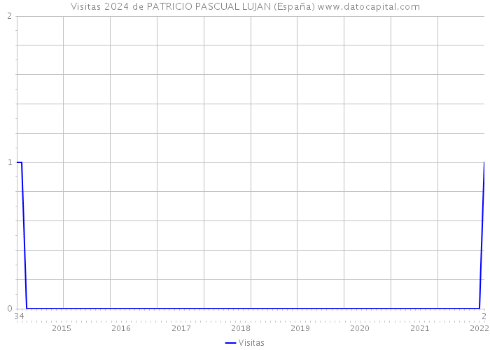 Visitas 2024 de PATRICIO PASCUAL LUJAN (España) 