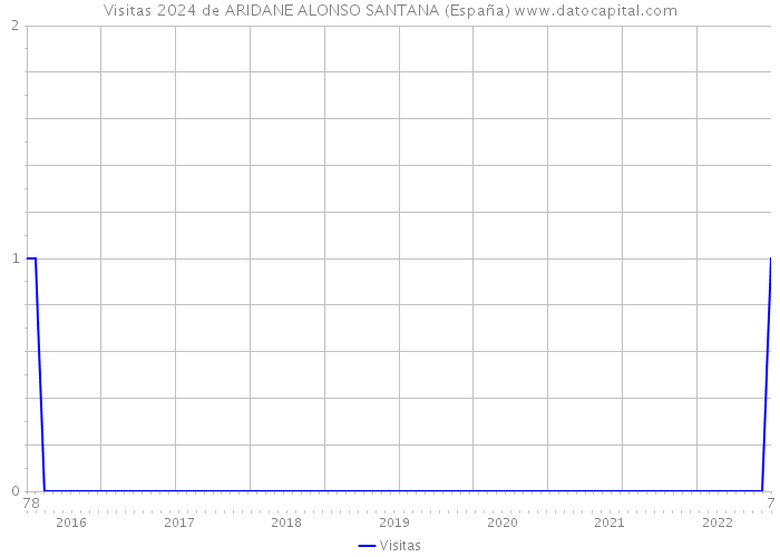 Visitas 2024 de ARIDANE ALONSO SANTANA (España) 