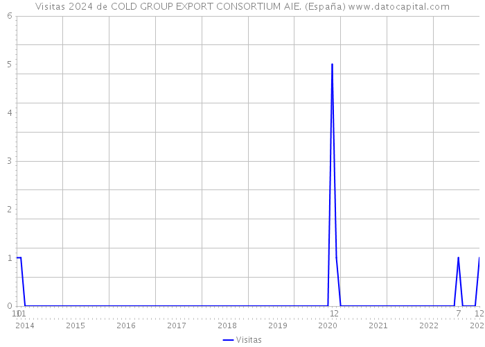 Visitas 2024 de COLD GROUP EXPORT CONSORTIUM AIE. (España) 