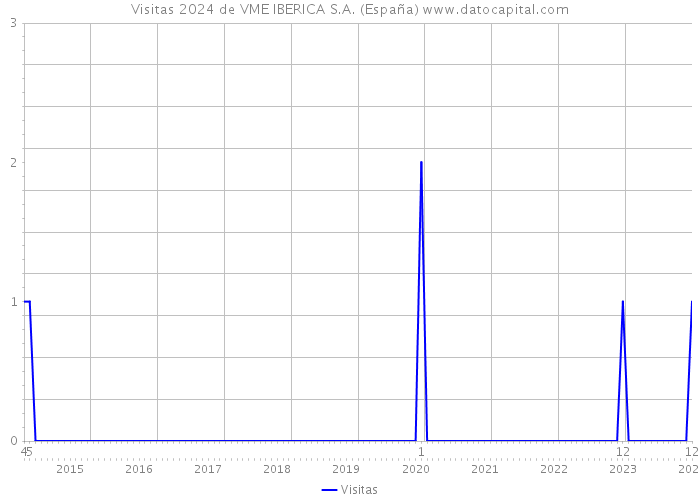 Visitas 2024 de VME IBERICA S.A. (España) 