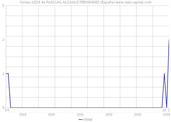 Visitas 2024 de PASCUAL ALCAHUZ FERNÁNDEZ (España) 
