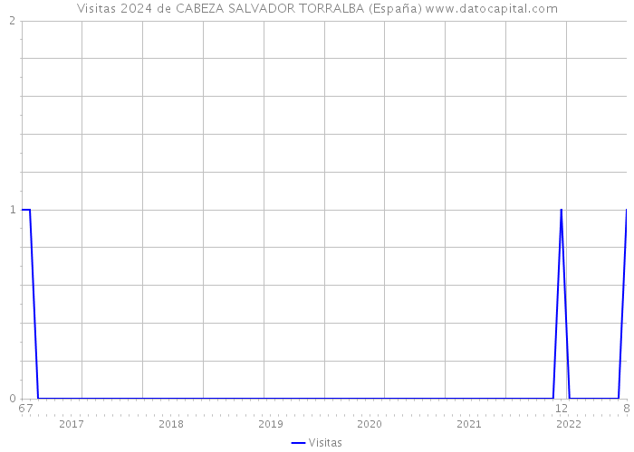 Visitas 2024 de CABEZA SALVADOR TORRALBA (España) 