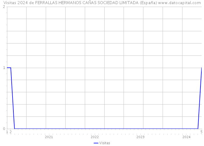 Visitas 2024 de FERRALLAS HERMANOS CAÑAS SOCIEDAD LIMITADA (España) 