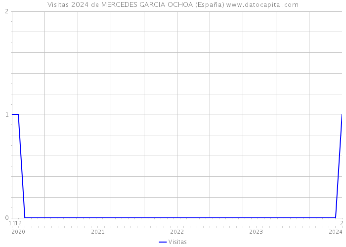 Visitas 2024 de MERCEDES GARCIA OCHOA (España) 
