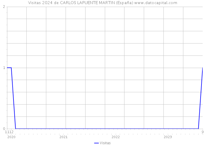 Visitas 2024 de CARLOS LAPUENTE MARTIN (España) 