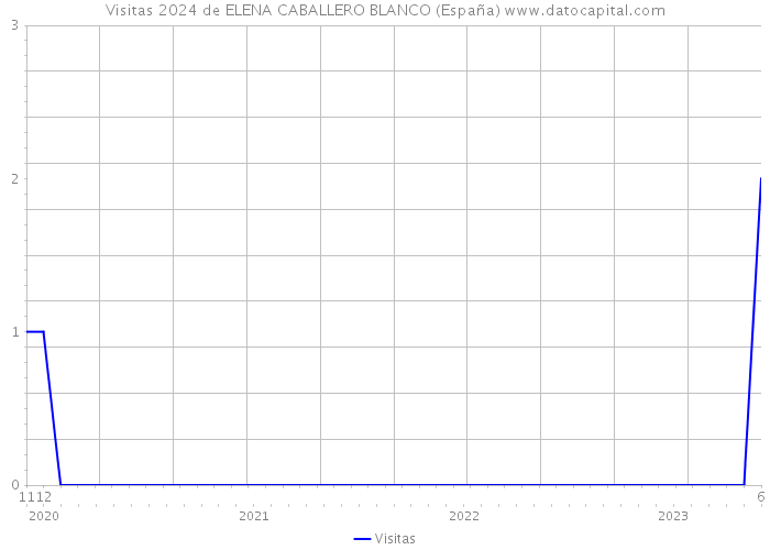 Visitas 2024 de ELENA CABALLERO BLANCO (España) 