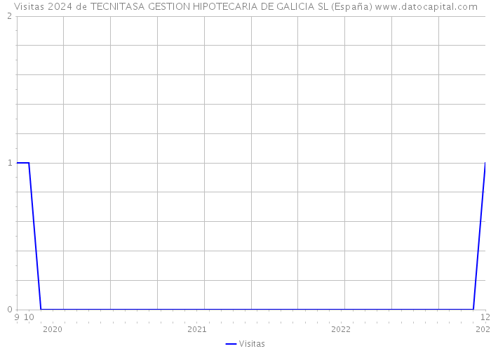 Visitas 2024 de TECNITASA GESTION HIPOTECARIA DE GALICIA SL (España) 