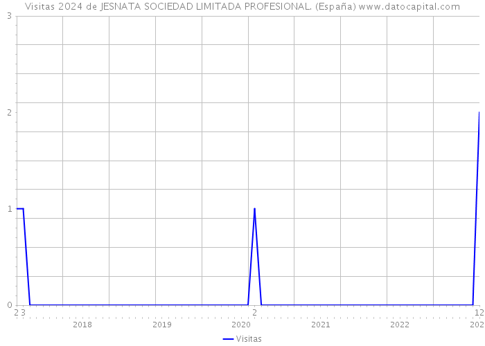 Visitas 2024 de JESNATA SOCIEDAD LIMITADA PROFESIONAL. (España) 