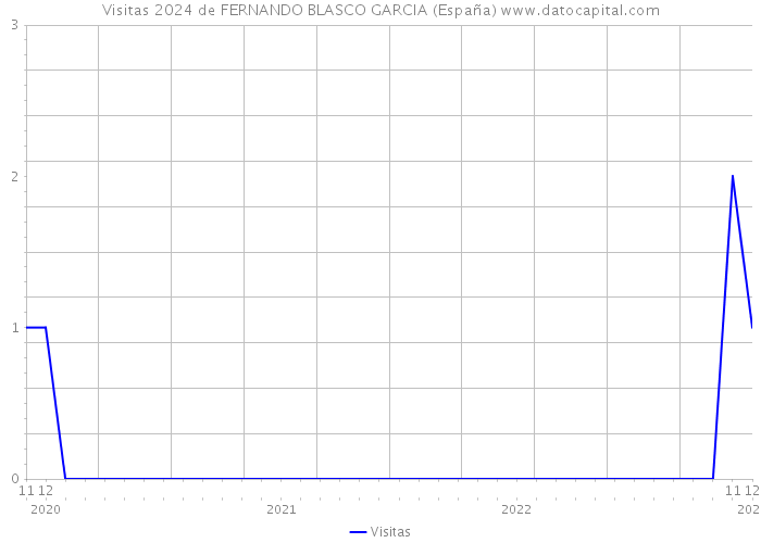 Visitas 2024 de FERNANDO BLASCO GARCIA (España) 