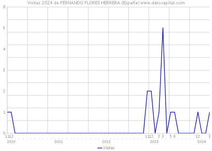 Visitas 2024 de FERNANDO FLORES HERRERA (España) 