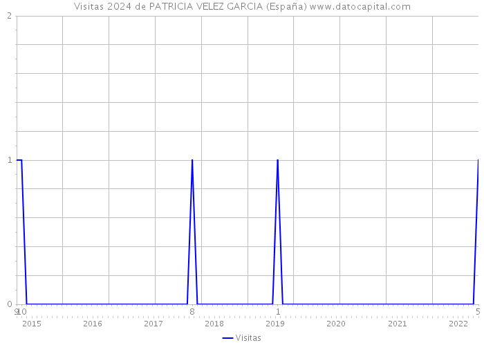 Visitas 2024 de PATRICIA VELEZ GARCIA (España) 
