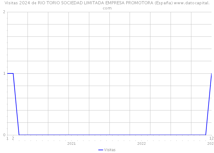 Visitas 2024 de RIO TORIO SOCIEDAD LIMITADA EMPRESA PROMOTORA (España) 