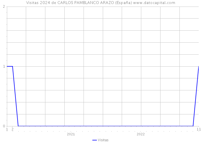 Visitas 2024 de CARLOS PAMBLANCO ARAZO (España) 