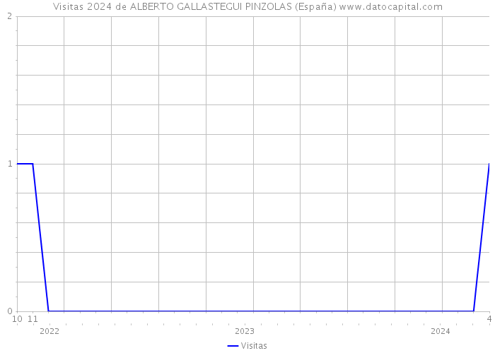 Visitas 2024 de ALBERTO GALLASTEGUI PINZOLAS (España) 
