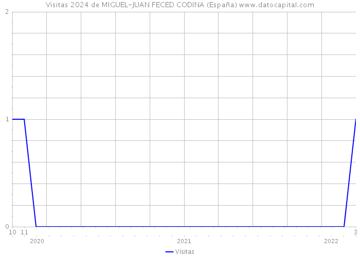 Visitas 2024 de MIGUEL-JUAN FECED CODINA (España) 