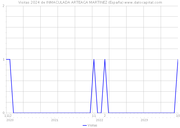 Visitas 2024 de INMACULADA ARTEAGA MARTINEZ (España) 