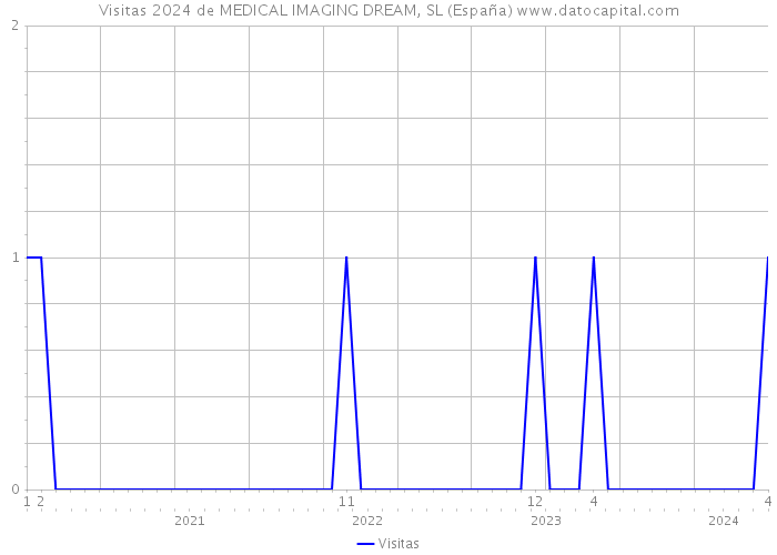 Visitas 2024 de MEDICAL IMAGING DREAM, SL (España) 