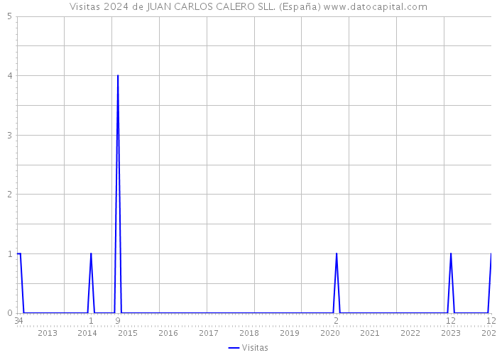 Visitas 2024 de JUAN CARLOS CALERO SLL. (España) 