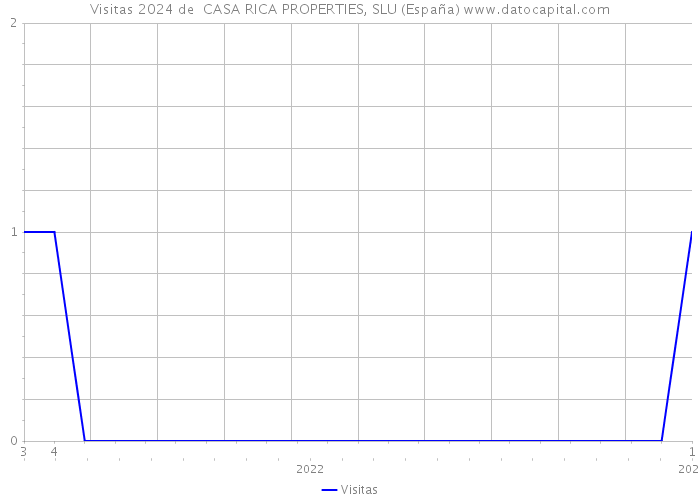 Visitas 2024 de  CASA RICA PROPERTIES, SLU (España) 