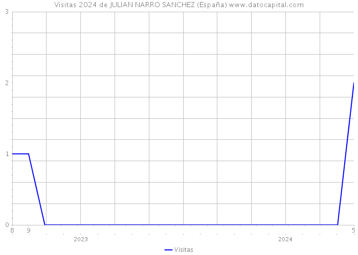 Visitas 2024 de JULIAN NARRO SANCHEZ (España) 