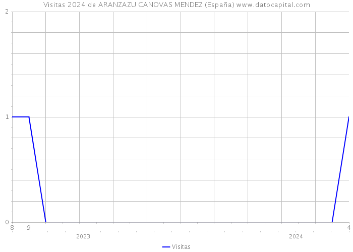 Visitas 2024 de ARANZAZU CANOVAS MENDEZ (España) 