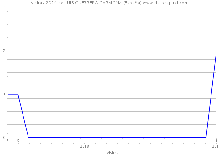 Visitas 2024 de LUIS GUERRERO CARMONA (España) 