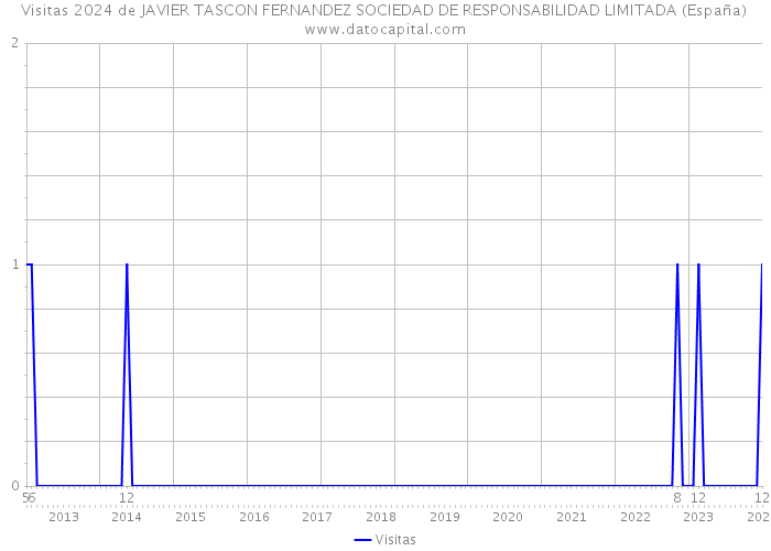 Visitas 2024 de JAVIER TASCON FERNANDEZ SOCIEDAD DE RESPONSABILIDAD LIMITADA (España) 