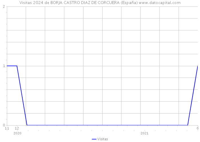 Visitas 2024 de BORJA CASTRO DIAZ DE CORCUERA (España) 
