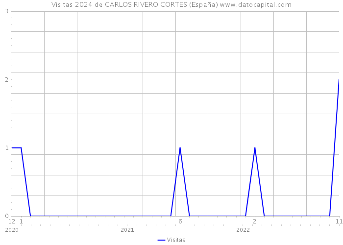 Visitas 2024 de CARLOS RIVERO CORTES (España) 