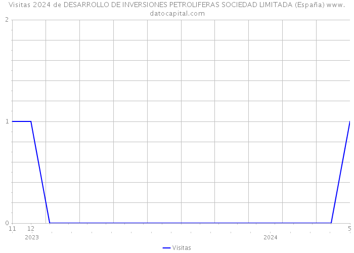 Visitas 2024 de DESARROLLO DE INVERSIONES PETROLIFERAS SOCIEDAD LIMITADA (España) 