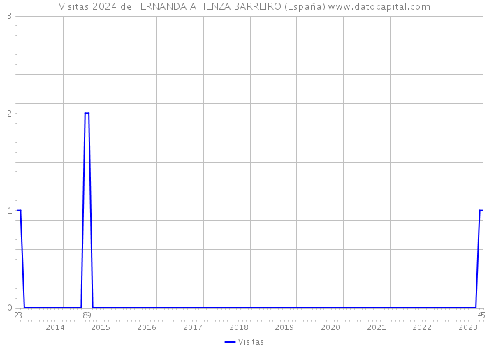 Visitas 2024 de FERNANDA ATIENZA BARREIRO (España) 