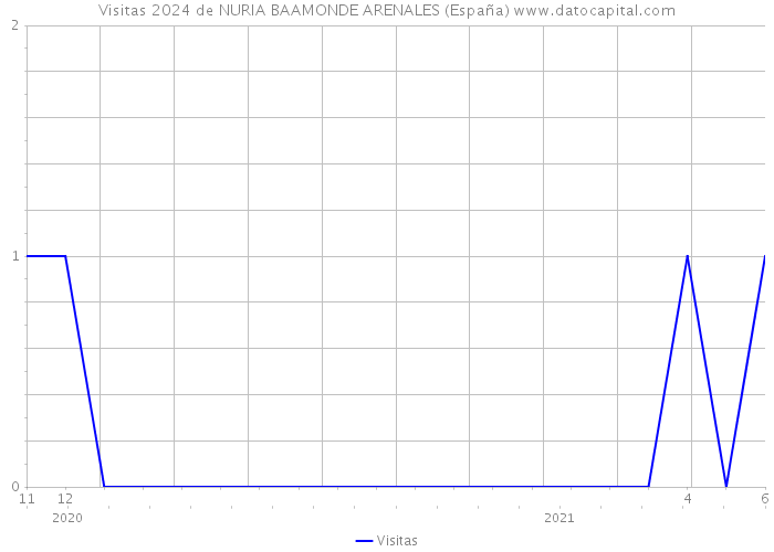 Visitas 2024 de NURIA BAAMONDE ARENALES (España) 