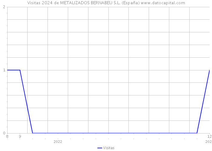 Visitas 2024 de METALIZADOS BERNABEU S.L. (España) 
