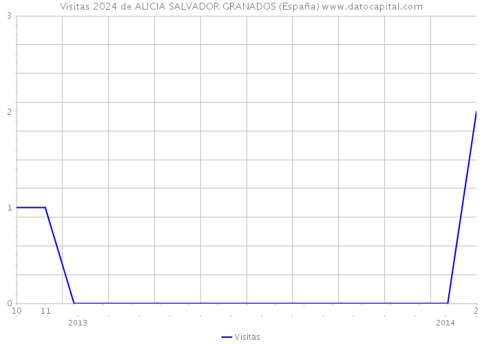 Visitas 2024 de ALICIA SALVADOR GRANADOS (España) 