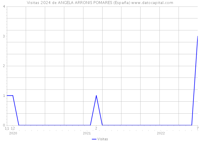 Visitas 2024 de ANGELA ARRONIS POMARES (España) 