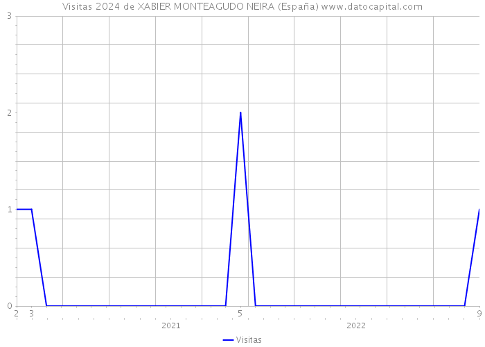 Visitas 2024 de XABIER MONTEAGUDO NEIRA (España) 