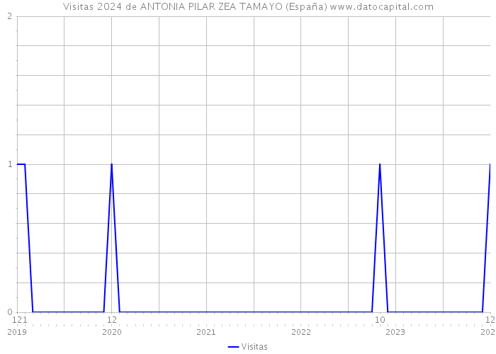 Visitas 2024 de ANTONIA PILAR ZEA TAMAYO (España) 