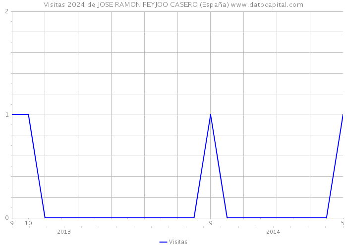 Visitas 2024 de JOSE RAMON FEYJOO CASERO (España) 