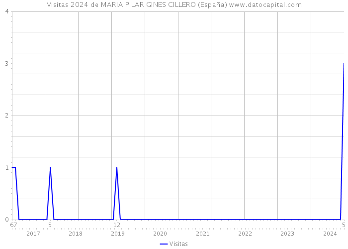 Visitas 2024 de MARIA PILAR GINES CILLERO (España) 