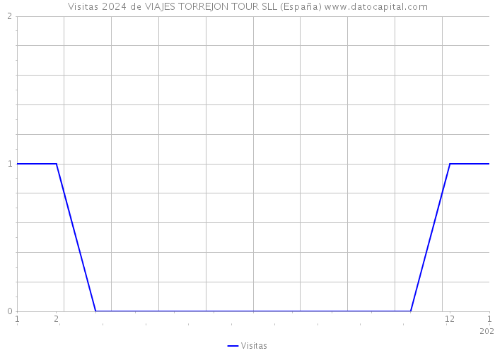 Visitas 2024 de VIAJES TORREJON TOUR SLL (España) 