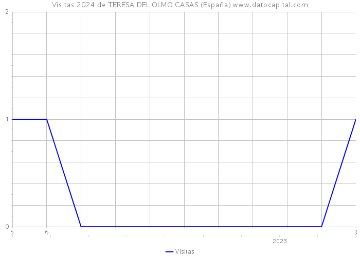 Visitas 2024 de TERESA DEL OLMO CASAS (España) 