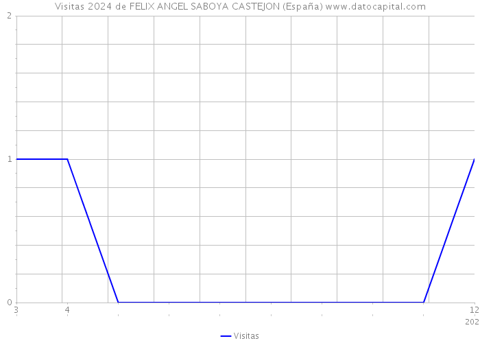Visitas 2024 de FELIX ANGEL SABOYA CASTEJON (España) 