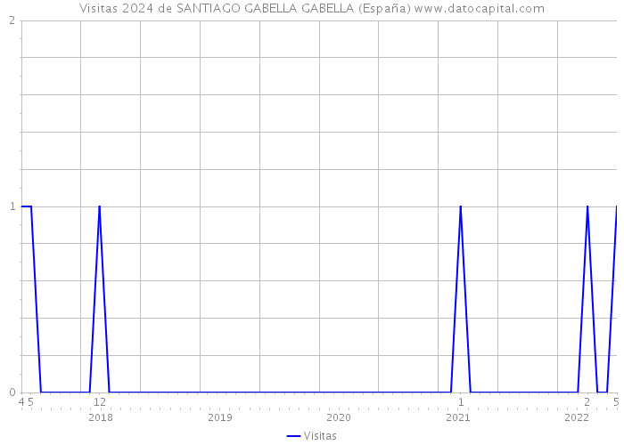 Visitas 2024 de SANTIAGO GABELLA GABELLA (España) 